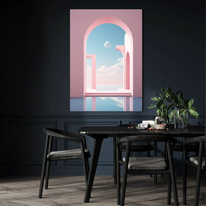 Pink Abstract Wall Art | MusaArtGallery™