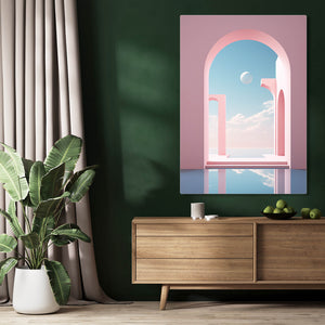 Pink Abstract Wall Art | MusaArtGallery™