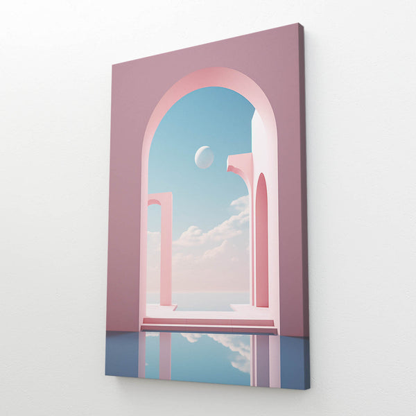 Pink Abstract Wall Art | MusaArtGallery™