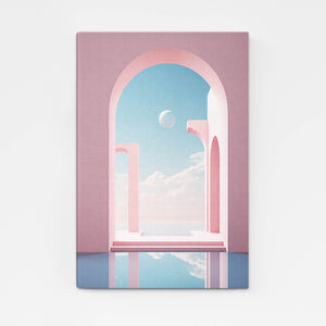 Pink Abstract Wall Art | MusaArtGallery™