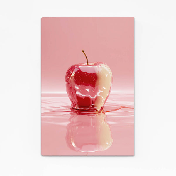 Pink Apple Art