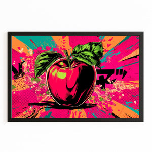 Pink Apple Wall Art