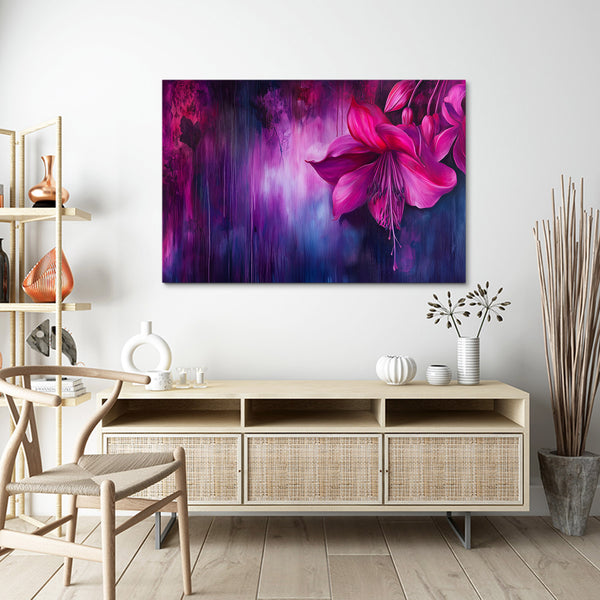 Pink Bloom Abstract Art | MusaArtGallery™