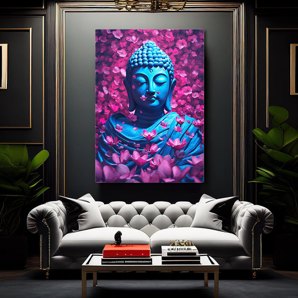 Pink Buddha Wall Art | MusaArtGallery™