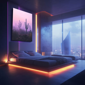 Pink Cactus Wall Art