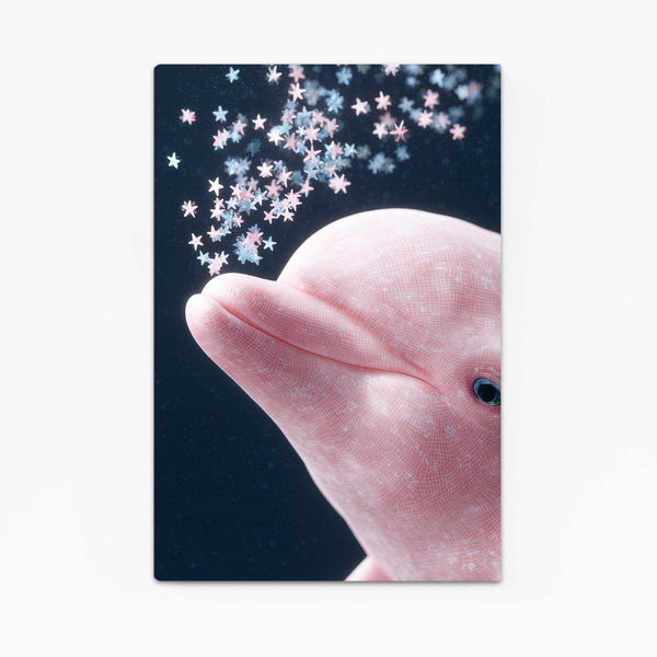 Pink Dolphin Art