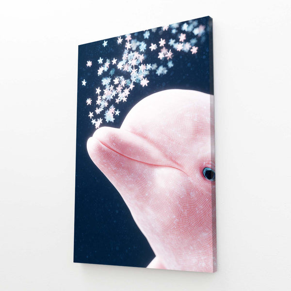 Pink Dolphin Art