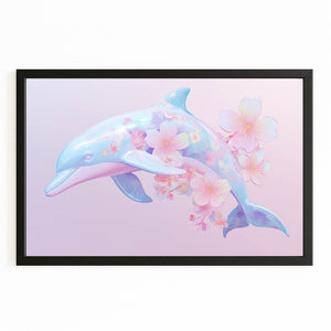 Pink Dolphin Wall Decor
