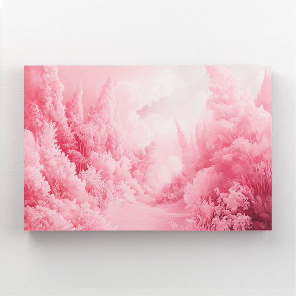 Pink Dreamscape Abstract Art | MusaArtGallery™