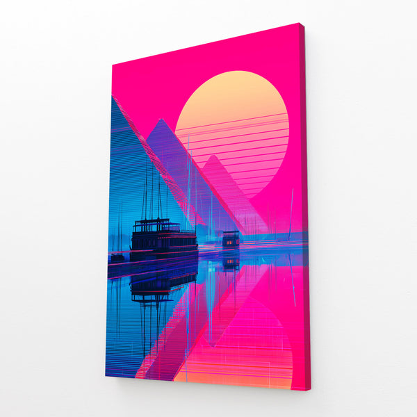 Pink Egyptian Wall Art