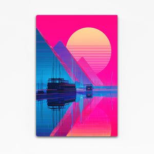 Pink Egyptian Wall Art