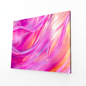 Pink Flow Abstract Art | MusaArtGallery™