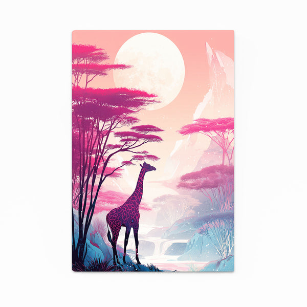 Pink Giraffe Artwork