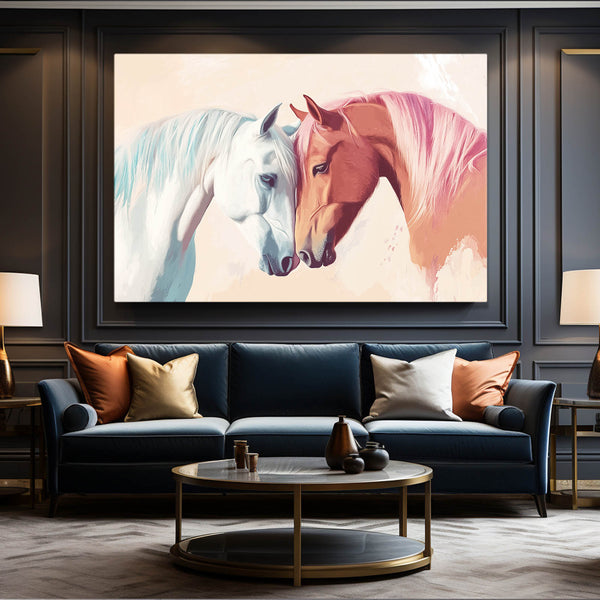 Pink Horse Wall Art