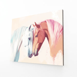 Pink Horse Wall Art