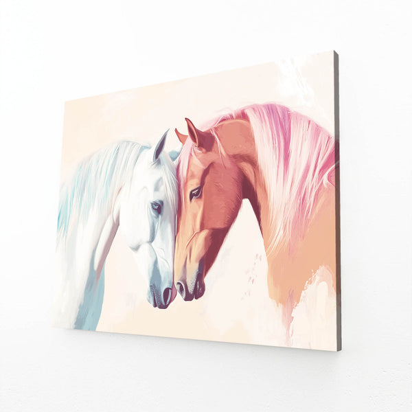 Pink Horse Wall Art