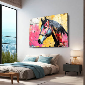 Pink Horse Wall Decor