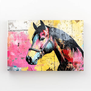Pink Horse Wall Decor