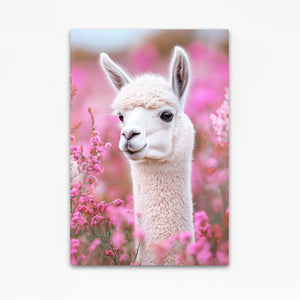 Pink Lama Cute Art