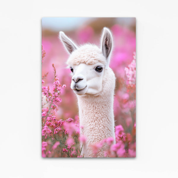 Pink Lama Cute Art