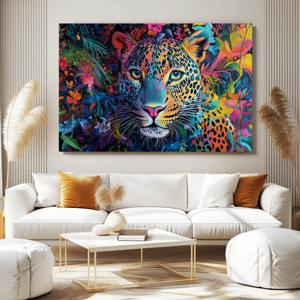Pink Leopard Wall Art