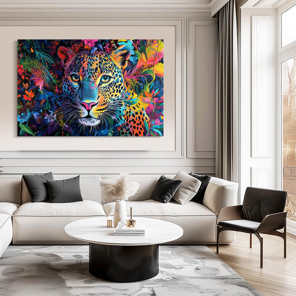 Pink Leopard Wall Art