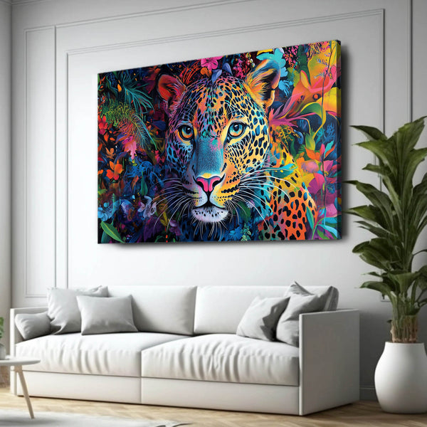 Pink Leopard Wall Art