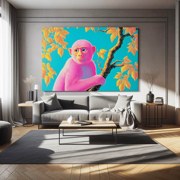 Pink Monkey Artwork