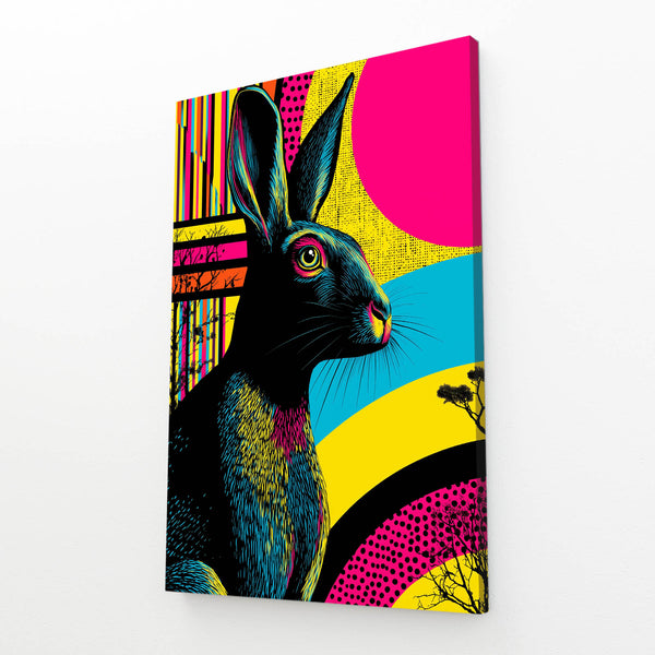 Pink Rabbit Wall Decor