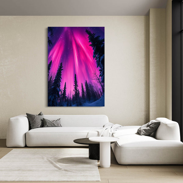 Pink Radiance Abstract Art | MusaArtGallery™