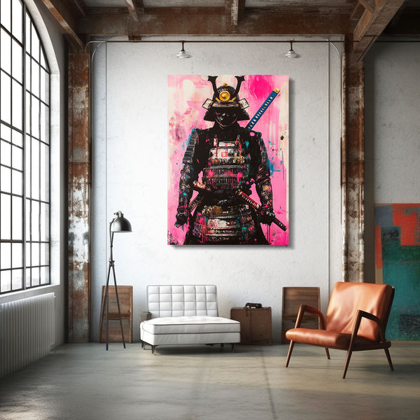 Pink Samurai Art