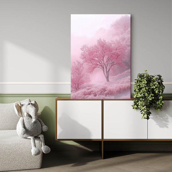 Pink Serenity Abstract Art | MusaArtGallery™