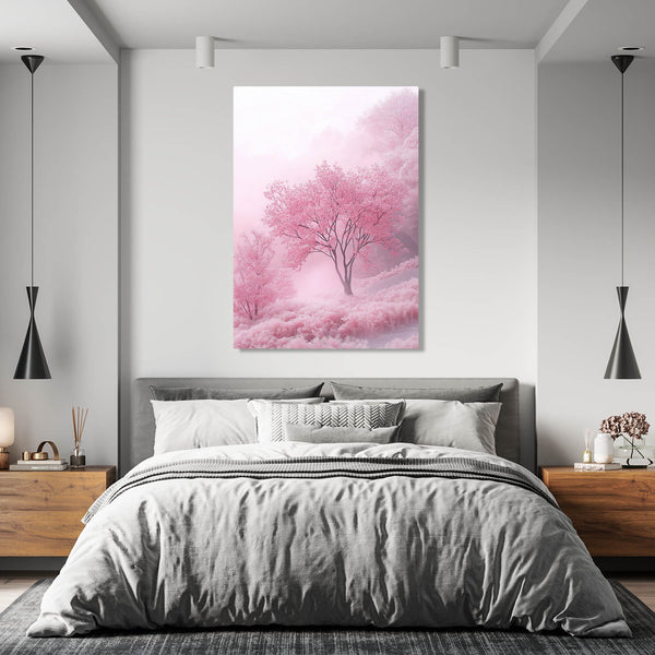 Pink Serenity Abstract Art | MusaArtGallery™