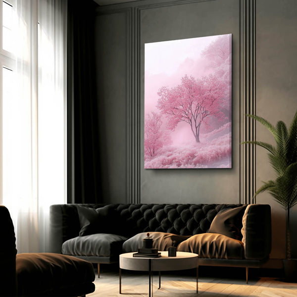 Pink Serenity Abstract Art | MusaArtGallery™