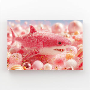 Pink Shark Artwork