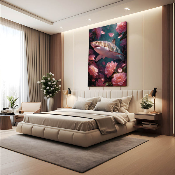 Pink Shark Wall Decor