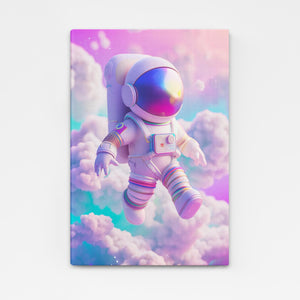 Pink Sky Astronaut Art  | MusaArtGallery™