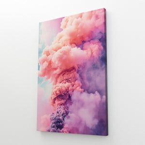 Pink Smoke Trippy Art | MusaArtGallery™