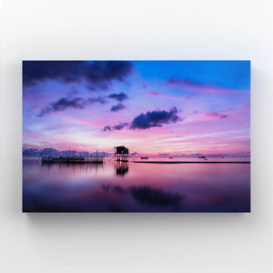 Pink Sunset Mosaic Art | MusaArtGallery™