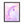 Pink Vertical Dolphin Art