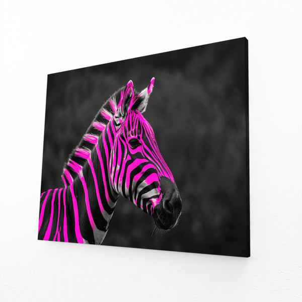 Pink Zebra Art