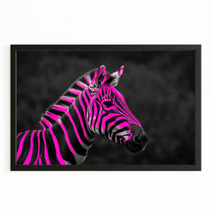Pink Zebra Art
