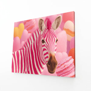 Pink Zebra Artwork