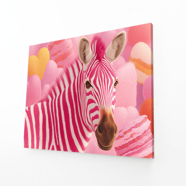 Pink Zebra Artwork