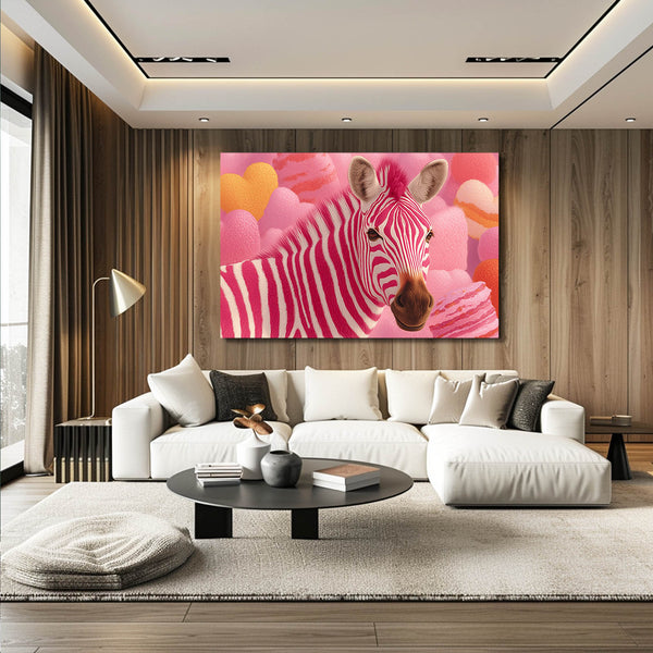 Pink Zebra Artwork