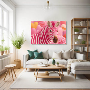 Pink Zebra Artwork