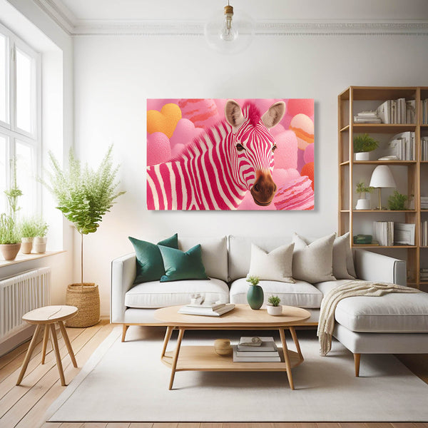 Pink Zebra Artwork