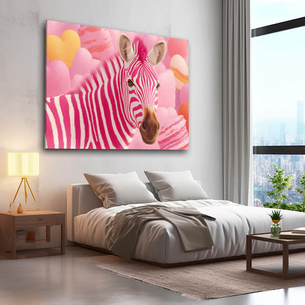 Pink Zebra Artwork