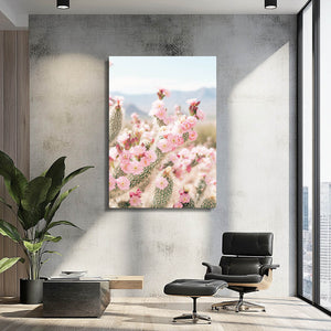 Pinky Cactus Art