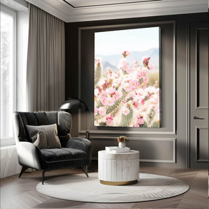 Pinky Cactus Art